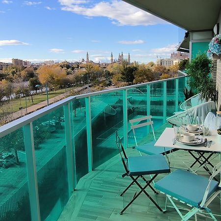 Appartement El Balcon Del Ebro By Alogest- Vistas, Piscina Y Con Parking à Saragosse Extérieur photo