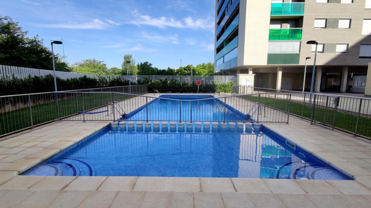 Appartement El Balcon Del Ebro By Alogest- Vistas, Piscina Y Con Parking à Saragosse Extérieur photo