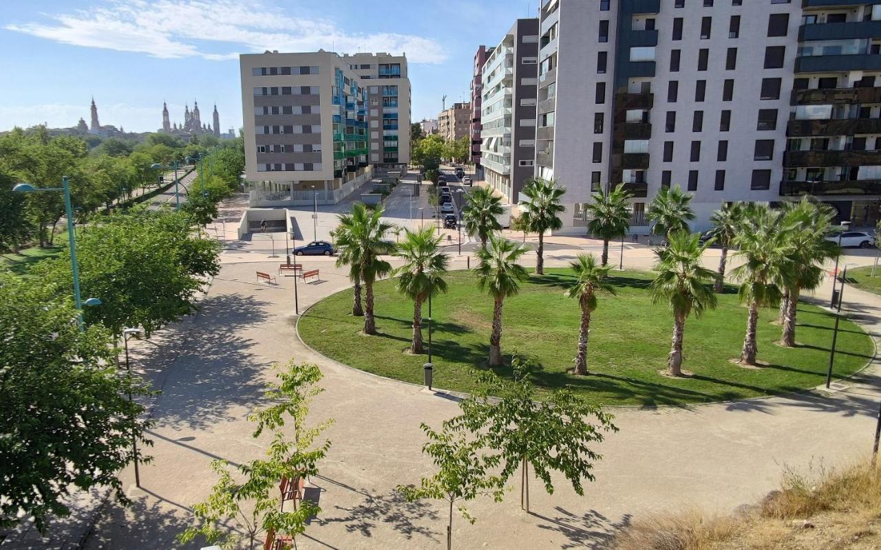 Appartement El Balcon Del Ebro By Alogest- Vistas, Piscina Y Con Parking à Saragosse Extérieur photo